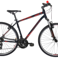 Велосипед городской Aist Cross 1.0 W 28 17 черный 2020
